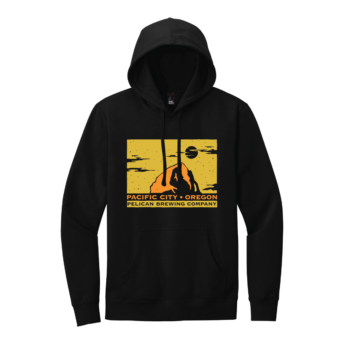 Hoodie Pacific City Black